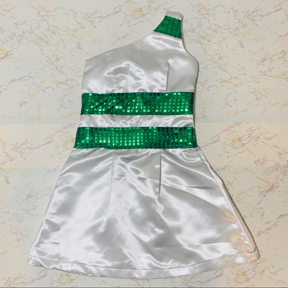 Custom Made Girl’s White Costume Dress